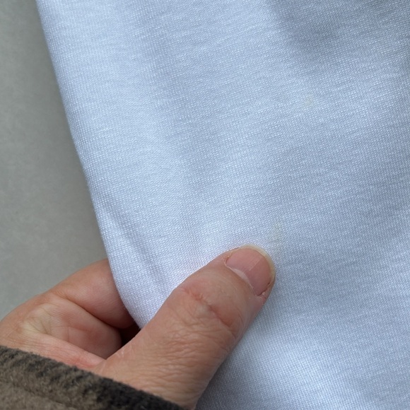 Lauren Ralph Lauren Women's LRG Top Nautical Navy Blue White striped Gold Button - Picture 2 of 8